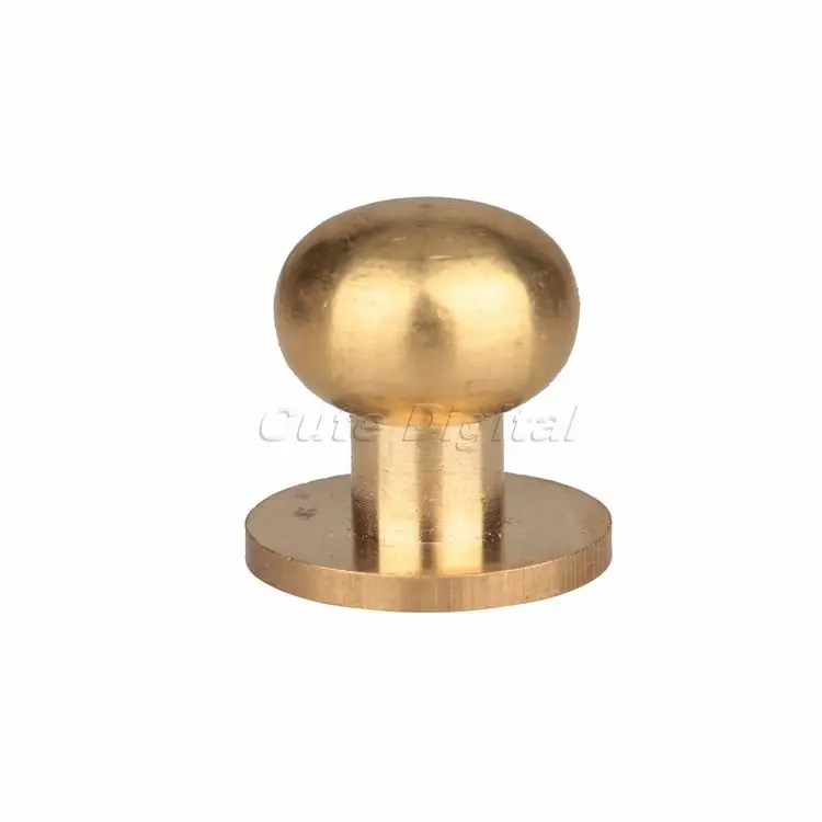 20 шт 6 мм кожи с декоративными пуговицами для изготовленные на заказ конвейерные