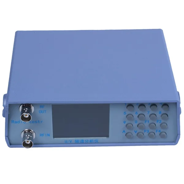 Металл DC 8 12V U/V UHF VHF Двухдиапазонный анализатор спектра с отслеживающим