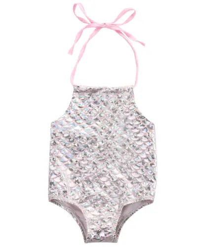 2019 с бретелями завязывающимися на шее детские костюмы для маленьких девочек