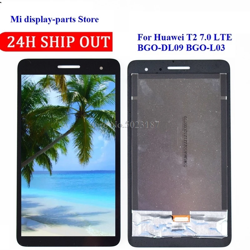 Для huawei MediaPad T2 t2 7,0 LTE BGO-DL09 BGO-L03 BGO-L03A ЖК-дисплей Дисплей и с кодирующий преобразователь сенсорного экрана в сборе