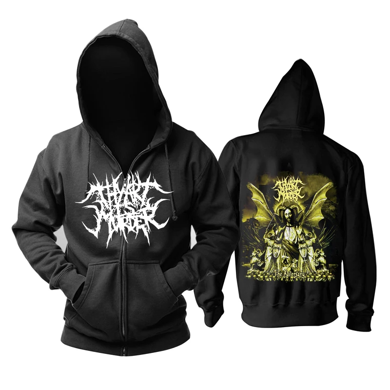 Bloodhoof искусство твое убийства твердого металла Deathcore с застежкой-молнией