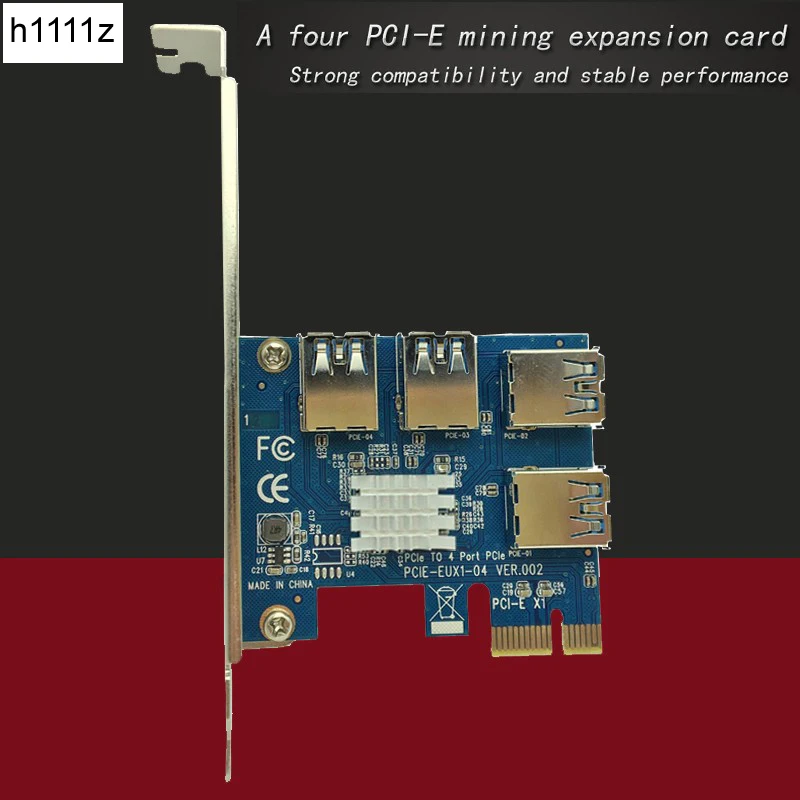 Переходная карта PCI E 1 4 express 16X переходная PCIe для майнинга биткоинов|port multiplier|riser card