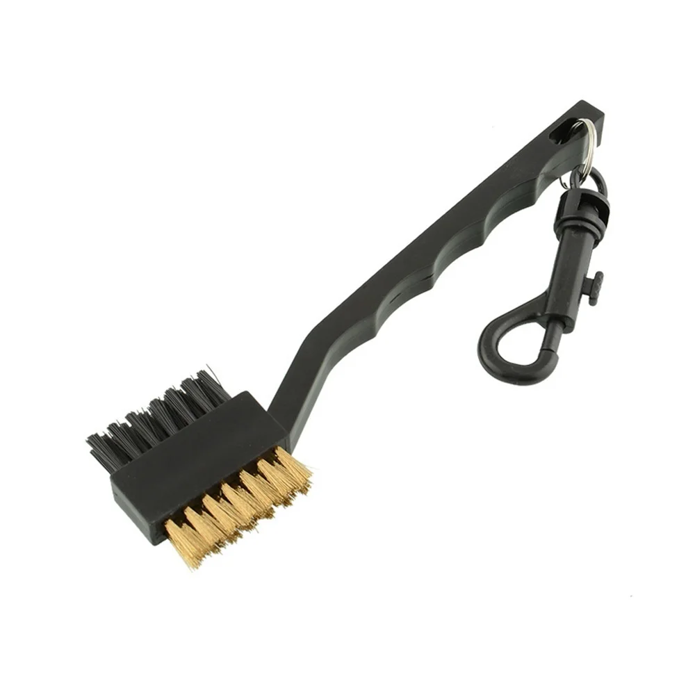 Новинка 2 мини двухсторонние провода для гольфа из латуни нейлоновая щетка набор