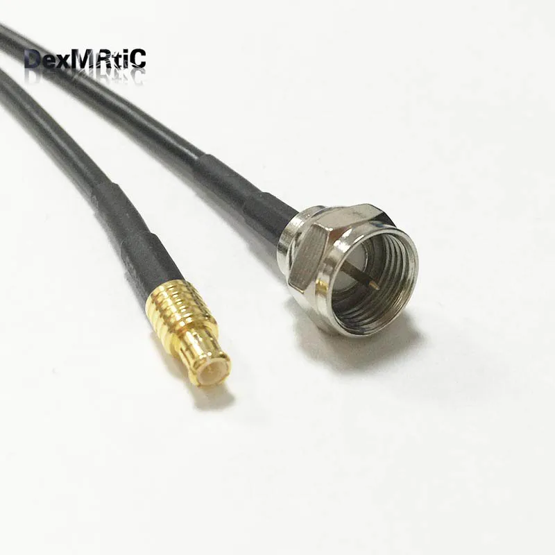 Новый F штекер переключатель MCX Мужской прямой кабель Пигтейл RG174 оптовая продажа