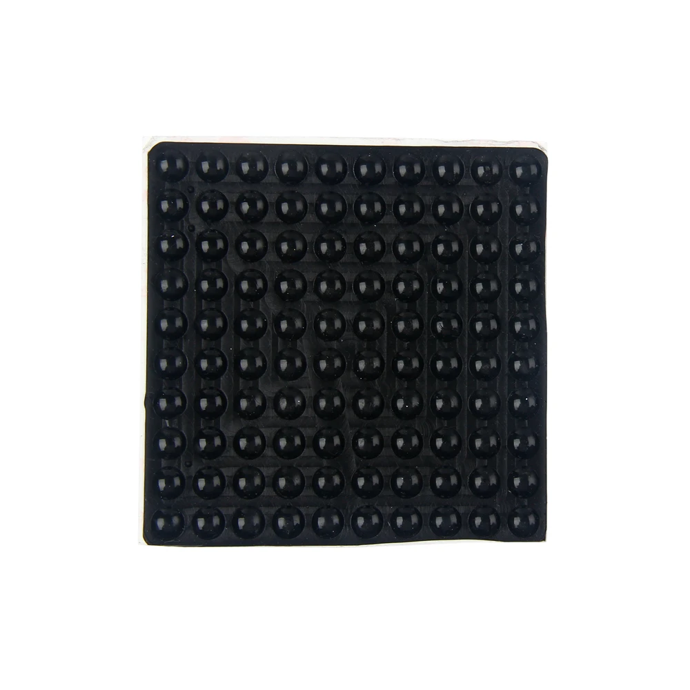 200 шт черные Силиконовые самоклеющиеся резиновые ножки полукруг бамперы