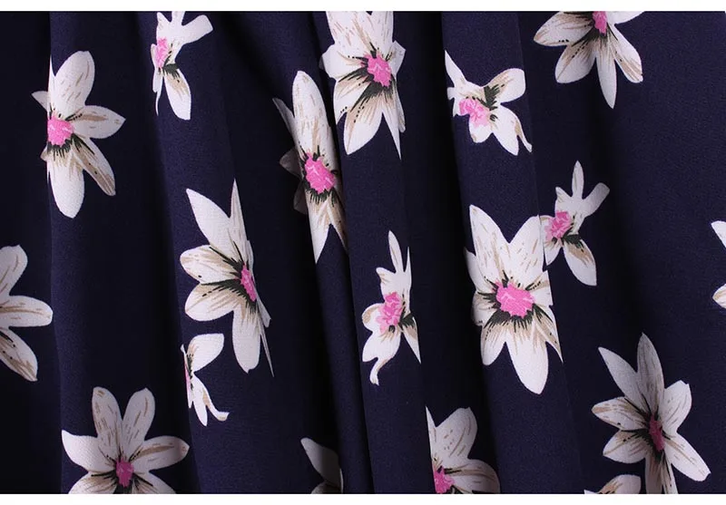 Оптовая продажа Модные женские плиссированные мини юбки с цветочным узором