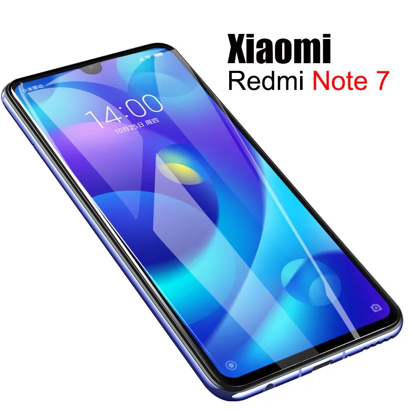Защитное стекло закаленное HD для Redmi Note 7 | Мобильные телефоны и аксессуары