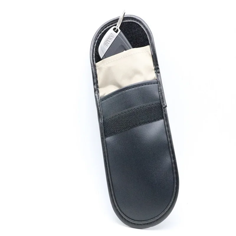 1 шт. автомобильный чехол для телефона из искусственной кожи с кармашком ключей