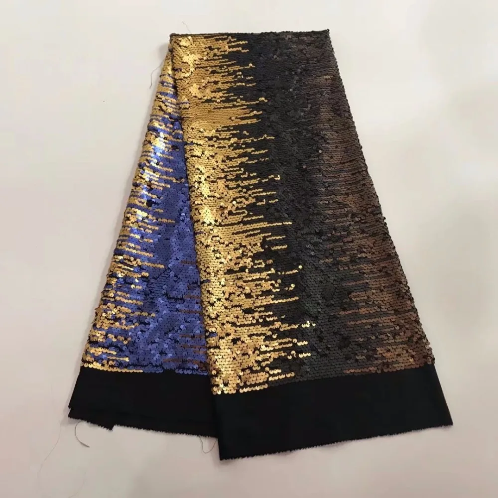 

2019 Embroidery Sequins African High Quality Net Swiss French Voile Guipure tulle mesh Lace Fabric For dress 5yd/lot YL111802