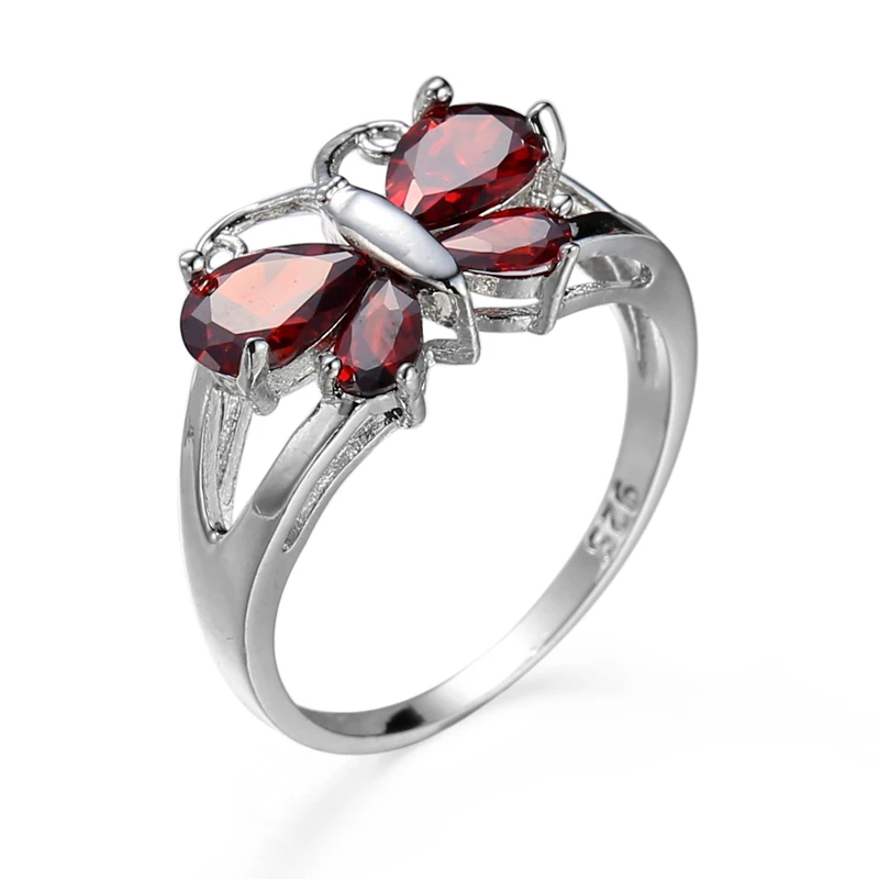 2018 European and American creative fashion butterfly ring | Украшения и аксессуары