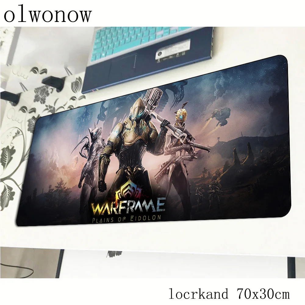 Коврик для мыши warframe красивый компьютерный геймерский коврик 70x30 см padmouse