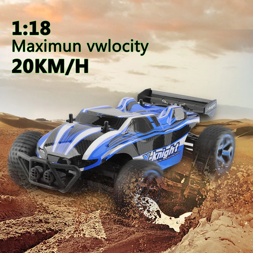 1/18 Радиоуправляемый автомобиль 4WD 2 4G высокоскоростной 4CH модель дорожного