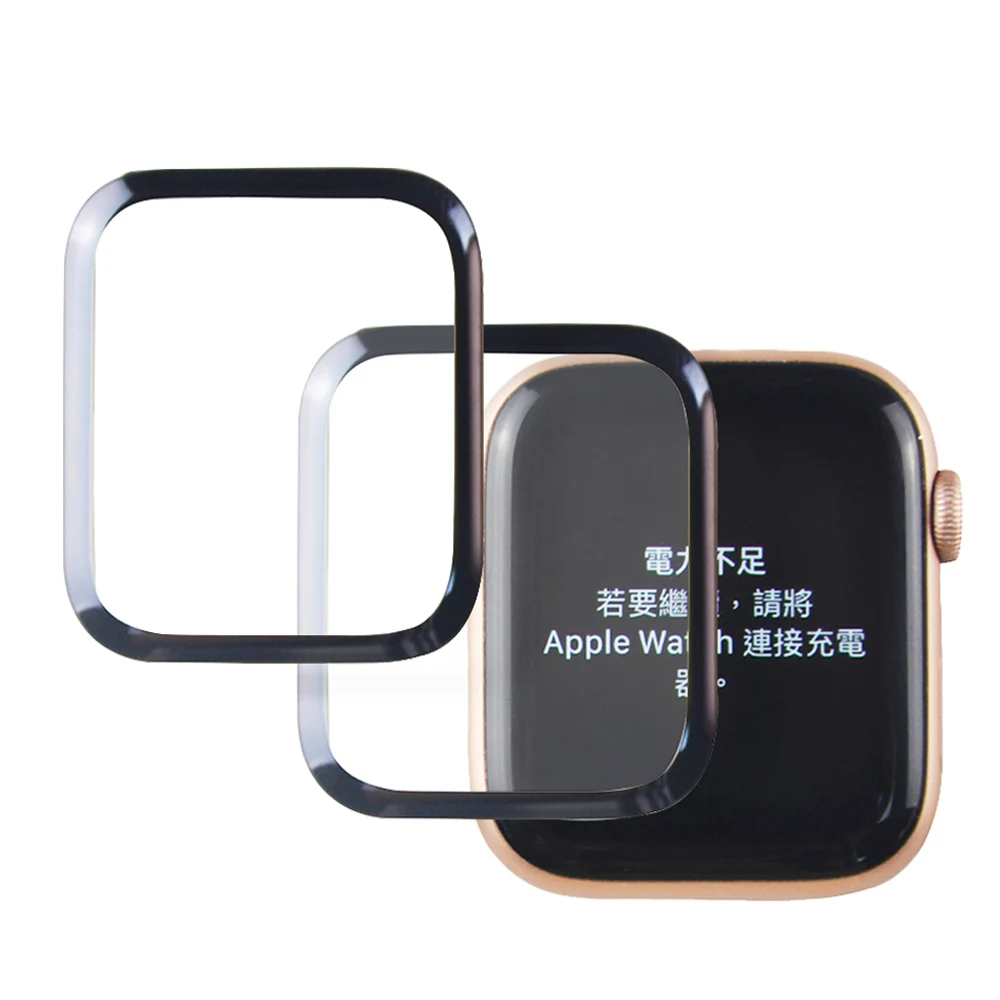 Защита экрана для Apple Watch SE Series 6 5 4 пленка из закаленного стекла 40 мм 44 3D изогнутая