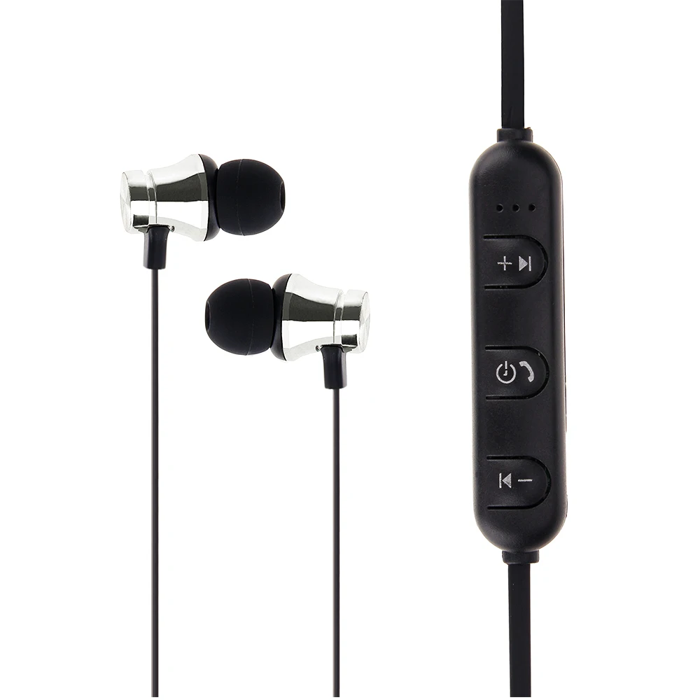 Rovtop магнитные музыкальные Bluetooth наушники XT11 Спорт бег Беспроводная Bluetooth гарнитура с микрофоном для IPhone 8X7 HUAWEI