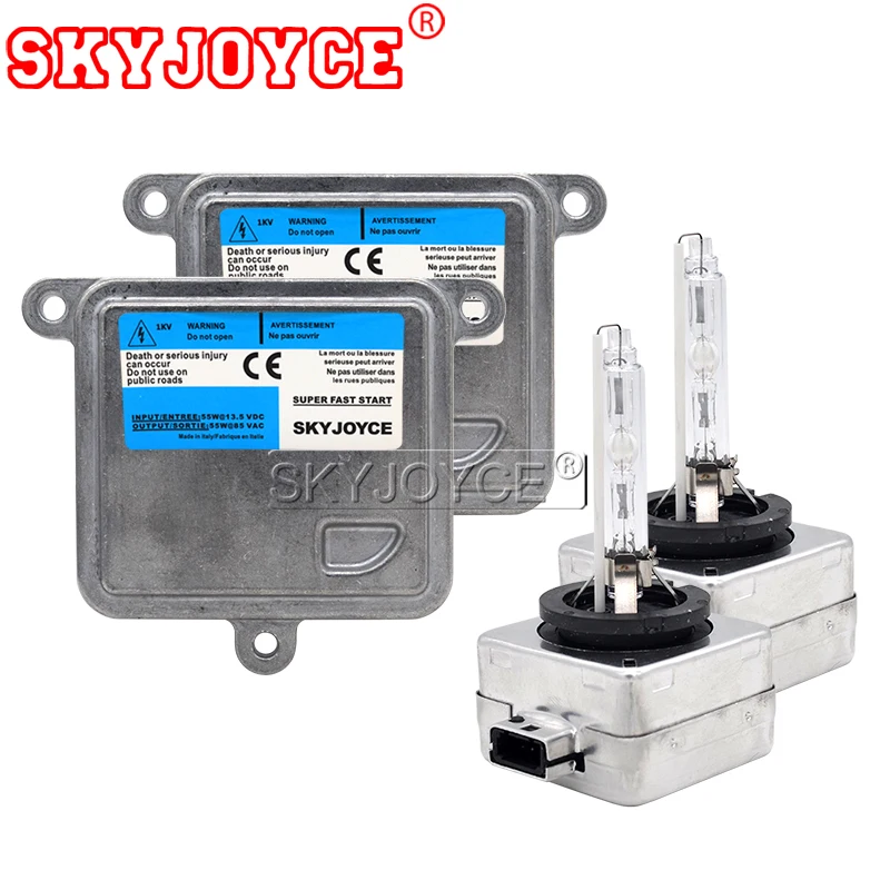 SKYJOYCE оригинальные 55 Вт Автомобильные фары Xenon D1S HID Kit Балласт A71177E00DG 4300K 5000K 6000K 55W D1R