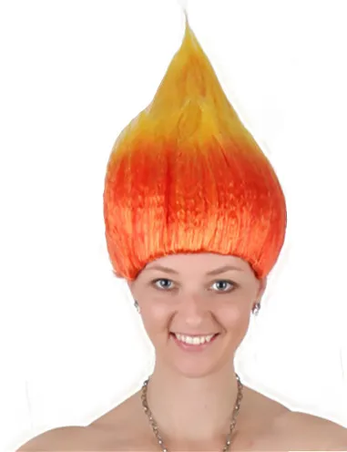 Парик тролля Поппи для детей 36 см парик комплект детской одежды маскарада