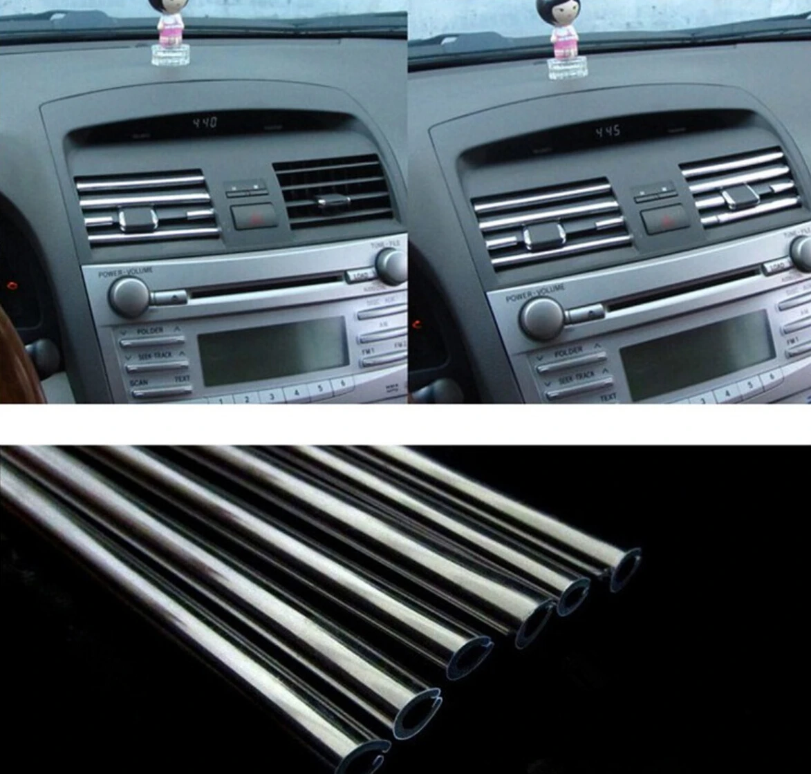 3 m автомобилей Стайлинг выходе украшения линии наклейки для kia rio форд фиеста peugeot