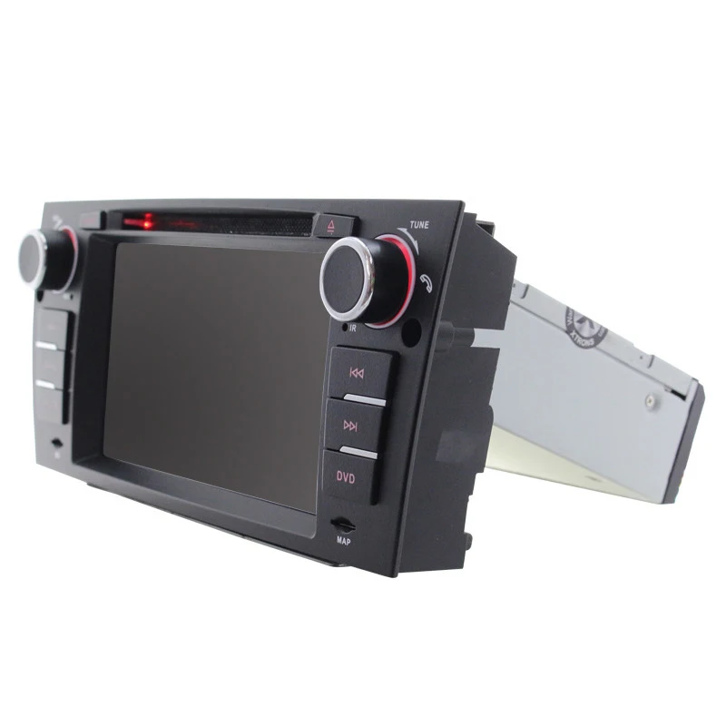 7 "HD четырехъядерный 1024*600 сенсорный автомобильный dvd плеер с экраном GPS