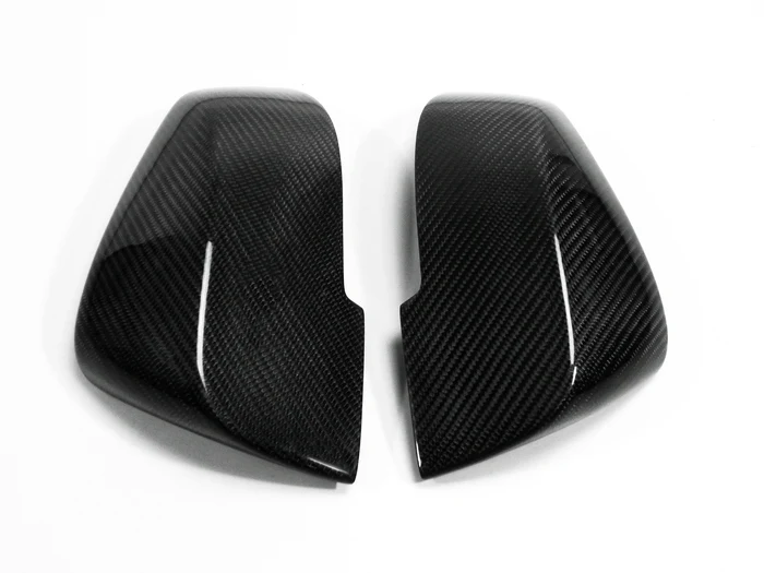 Car Accessories For BMW F30 3-Series Carbon Fiber Mirror Cover Stick On Type Glossy Finish Side Kit Fibre Drift Trim | Автомобили и