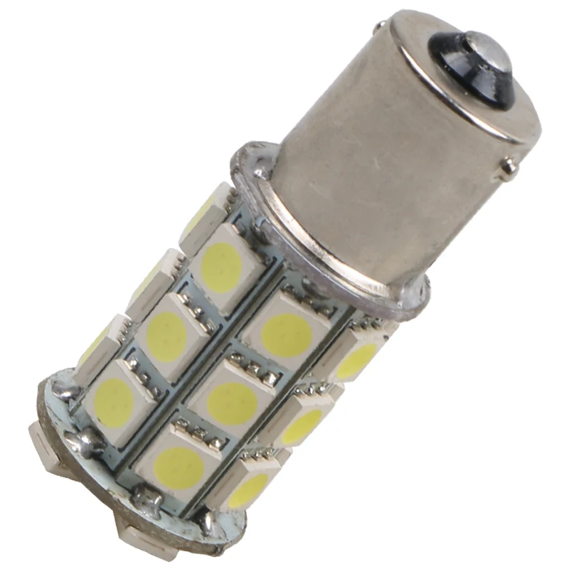 12 В 24 Авто светодио дный автомобиль тормоз лампы 1156 Ba15s P21W 27SMD 27 SMD 5050 Резервное