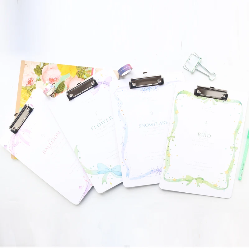 Domikee милые корейские большие школьные канцелярские бумажники формата а4 для