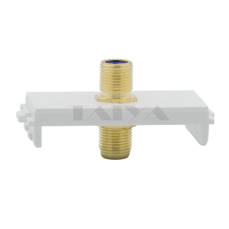 Настенный разъем для телевизора с золотой пластиной|wall plate connector|wall platewall connector |