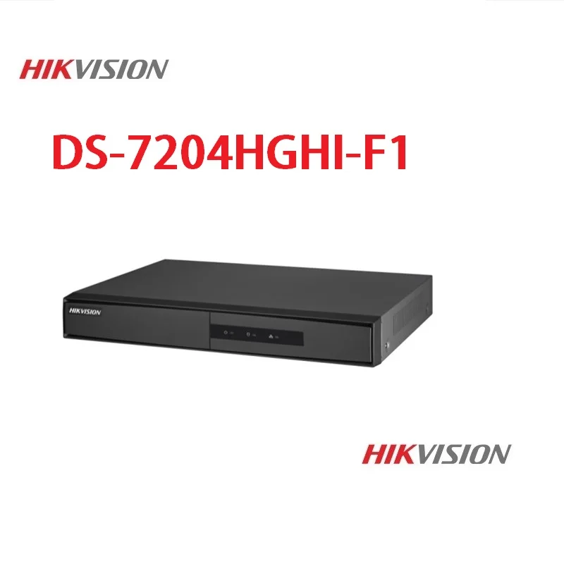 HIKVISION английская версия DS 7204HGHI F1 1080P 4CH CCTV XVR для аналоговой/HDTVI/AHD/IP камеры