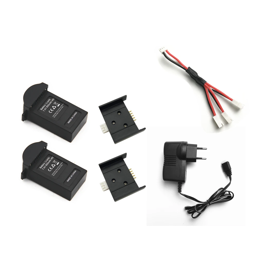 MJX B3 MINI 7,4 V 850 Mah 45C батарея для MJX Bugs 3 MINI EX2mini RC вертолет MJX B3MINI Запчасти для радиоуправляемого вертолета батарея - Цвет: 2PCS SET
