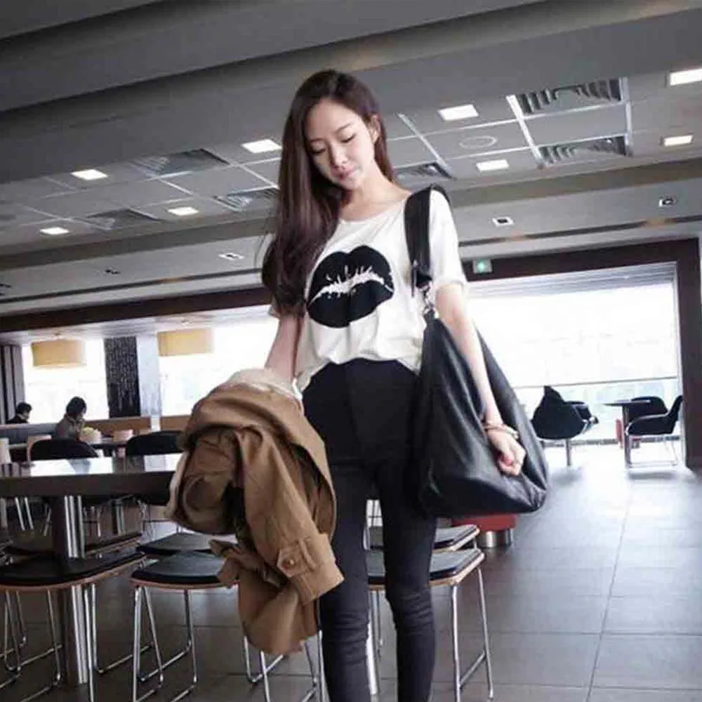 Fitibest Для женщин короткий рукав круглый воротник футболки Повседневное Футболка