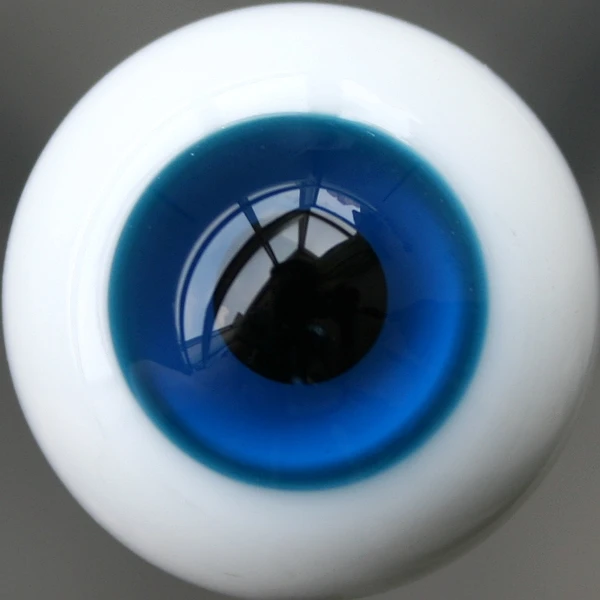 

[wamami] 44# 14mm Dark Blue & Black Pupil For BJD AOD DOD Doll Dollfie Glass Eyes Outfit