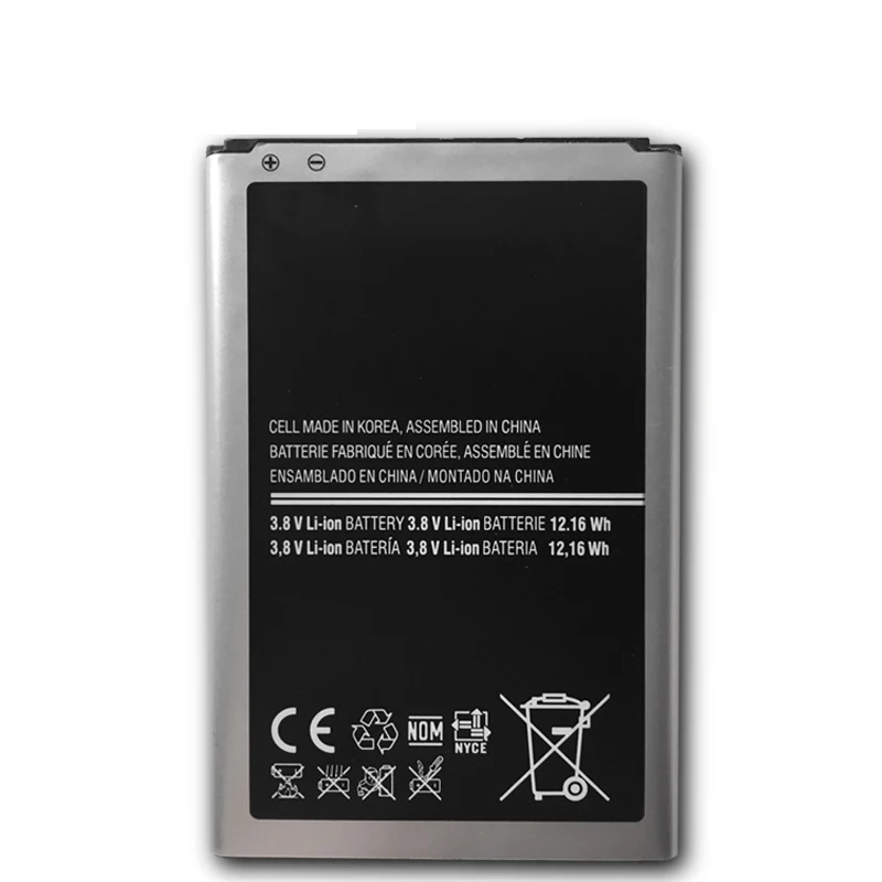 Origina B800BE B800BU батарея для Samsung Galaxy Note 3 N900 N9006 N9005 N9000 N900A N900T N900P 3200mAh | Мобильные
