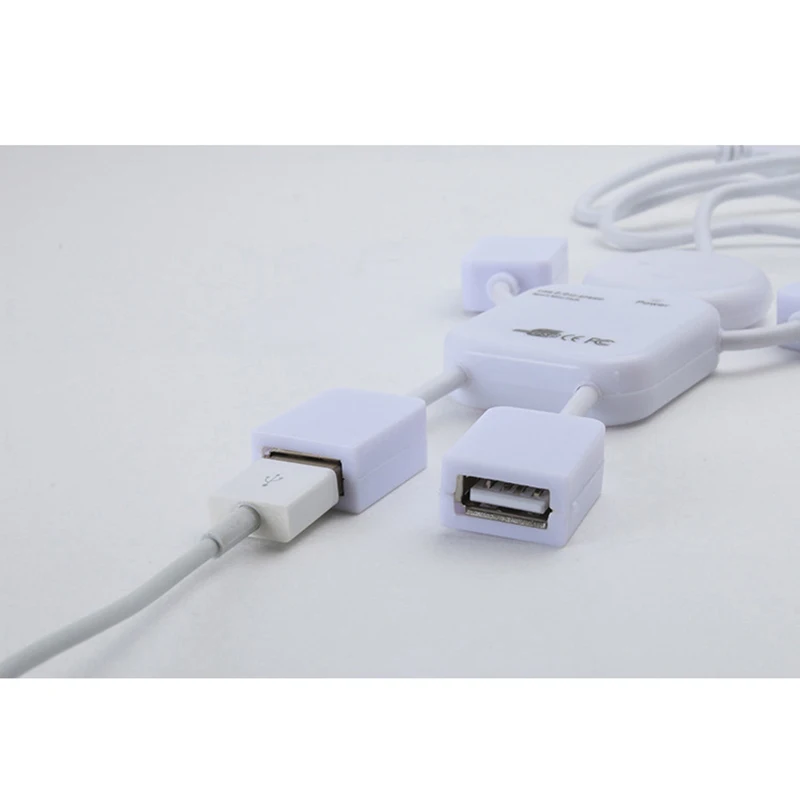 Высокоскоростной разветвитель с 4 портами USB 2 0 для ПК ноутбука проектирование