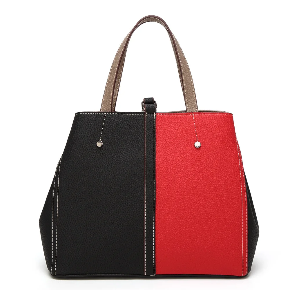 2018 Новых Прибытия Микки Кен Ведро Pu Totes Сумки и Crossbody Полиэстер Два Женская Мода