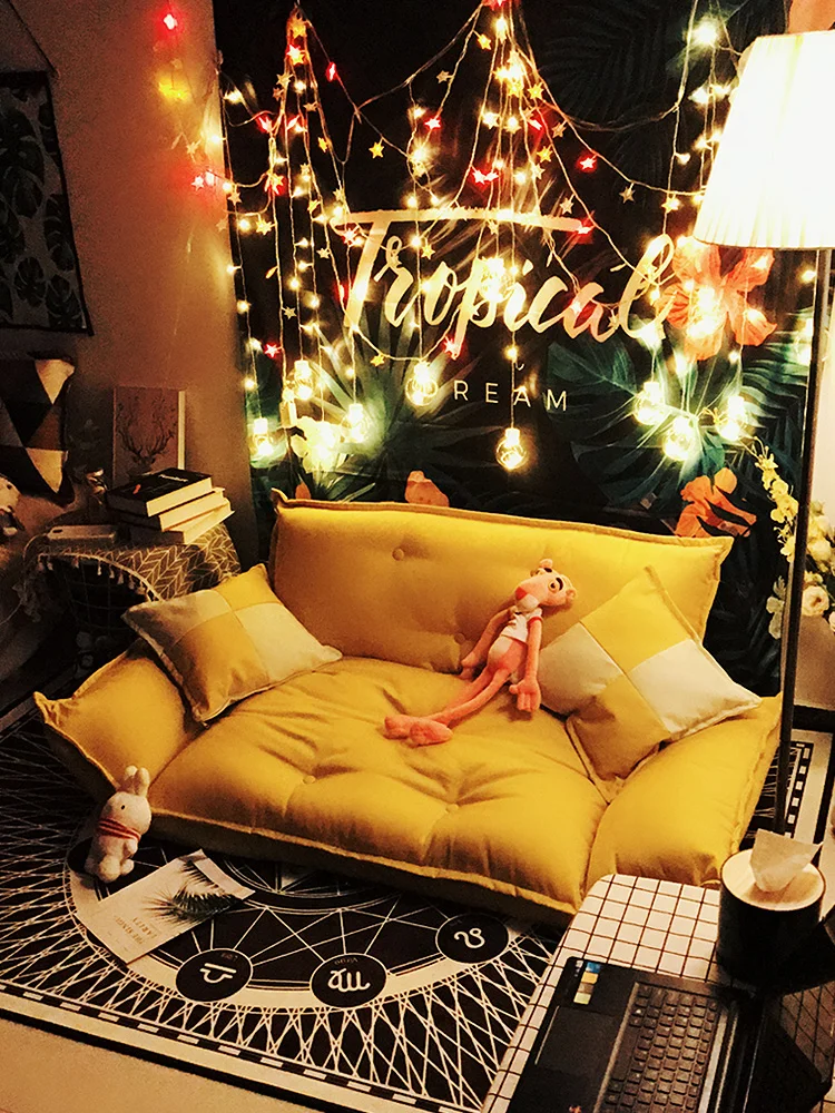 Напольный диван кровать 5 передач Регулируемый раскладной мебель Гостиная