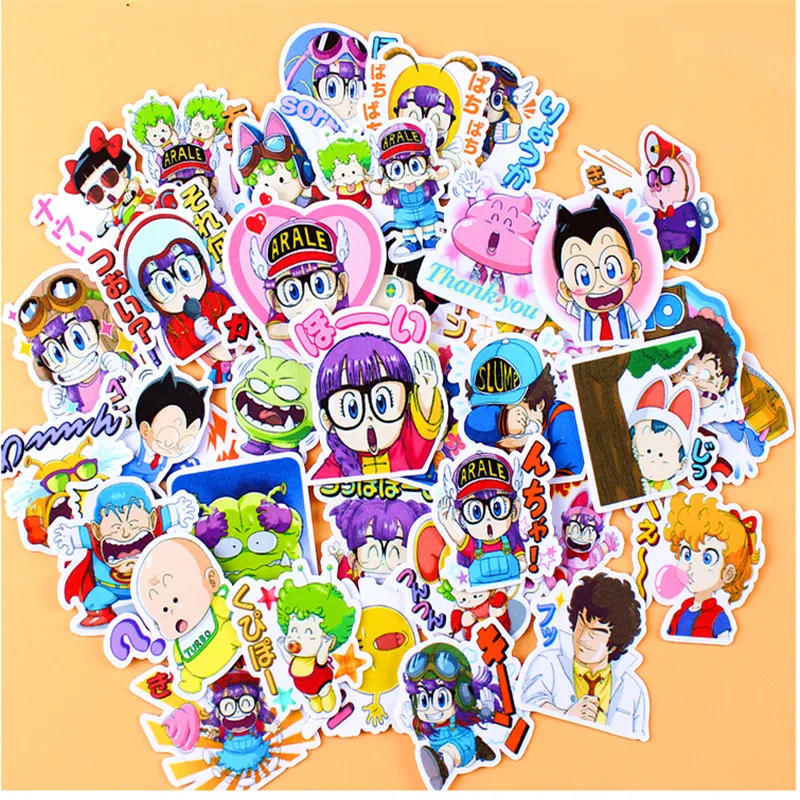 39 шт kawaii креативные милые самодельные Dr. Slump/Alrale наклейки для скрапбукинга