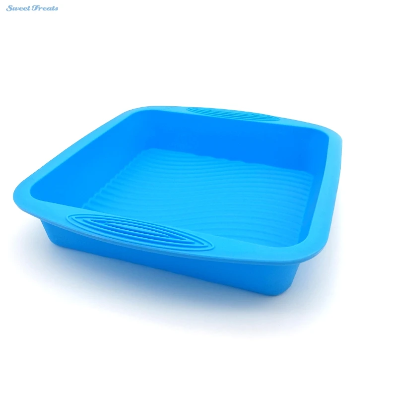 Силиконовая форма для торта 26 5*24 5*5 см 190 г|cake baking pans|baking pansquare pan |