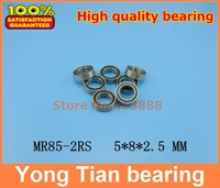nbzh sale price 500pcslot high quality abec 5 z2 double rubber sealing cover miniature ball bearing mr85 2rs 582 5 mm