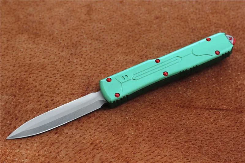 MIKER OEM VG-10 лезвие Алюминиевый Кемпинг выживания Открытый EDC Охота тактический инструмент ужин кухонный нож - Цвет: B Stone wash