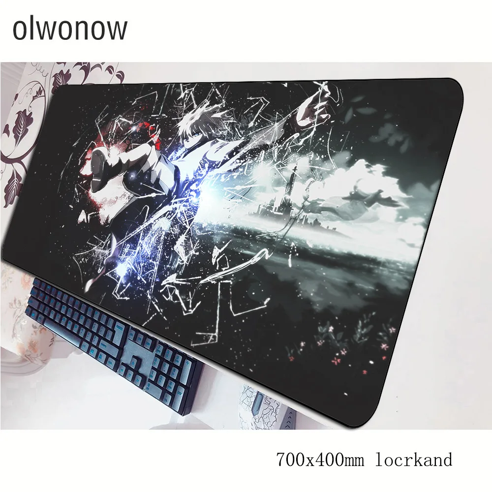 Охотник x Охотник коврик для мыши большой компьютерный коврик 70x40 см игровой коврик для мыши популярная клавиатура со встроенной мышью игры ПК геймер стол