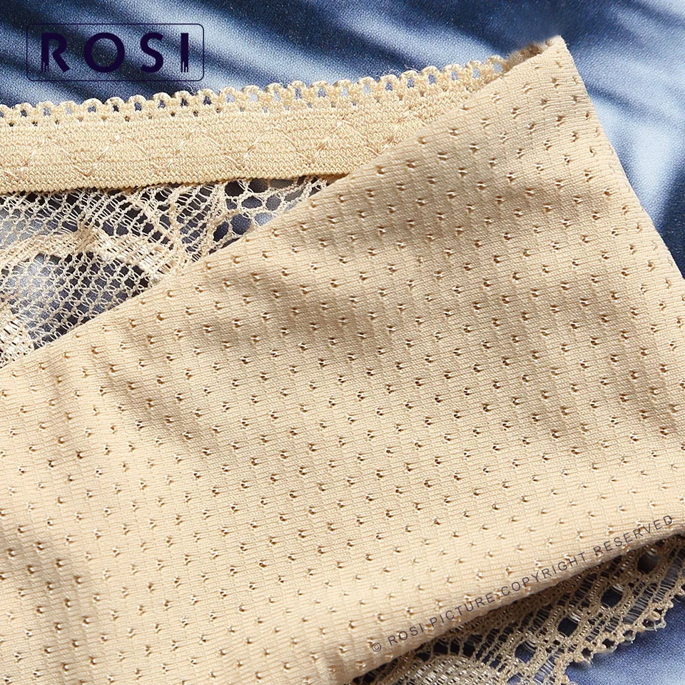 Женские бесшовные кружевные трусики из вискозы 3 шт.|Женские трусики| |