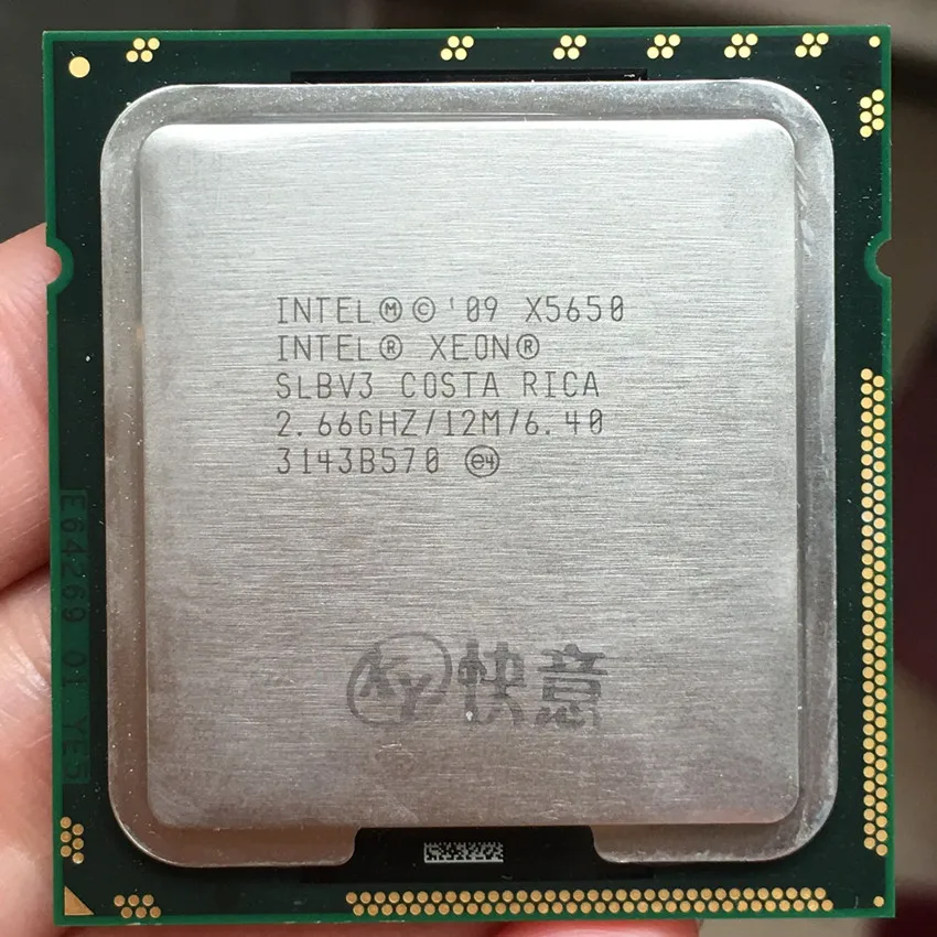 ПК компьютер Intel Xeon процессор X5650 (12M кэш 2 66 ГГц 6 40 GT/s QPI) LGA 1366 серверный