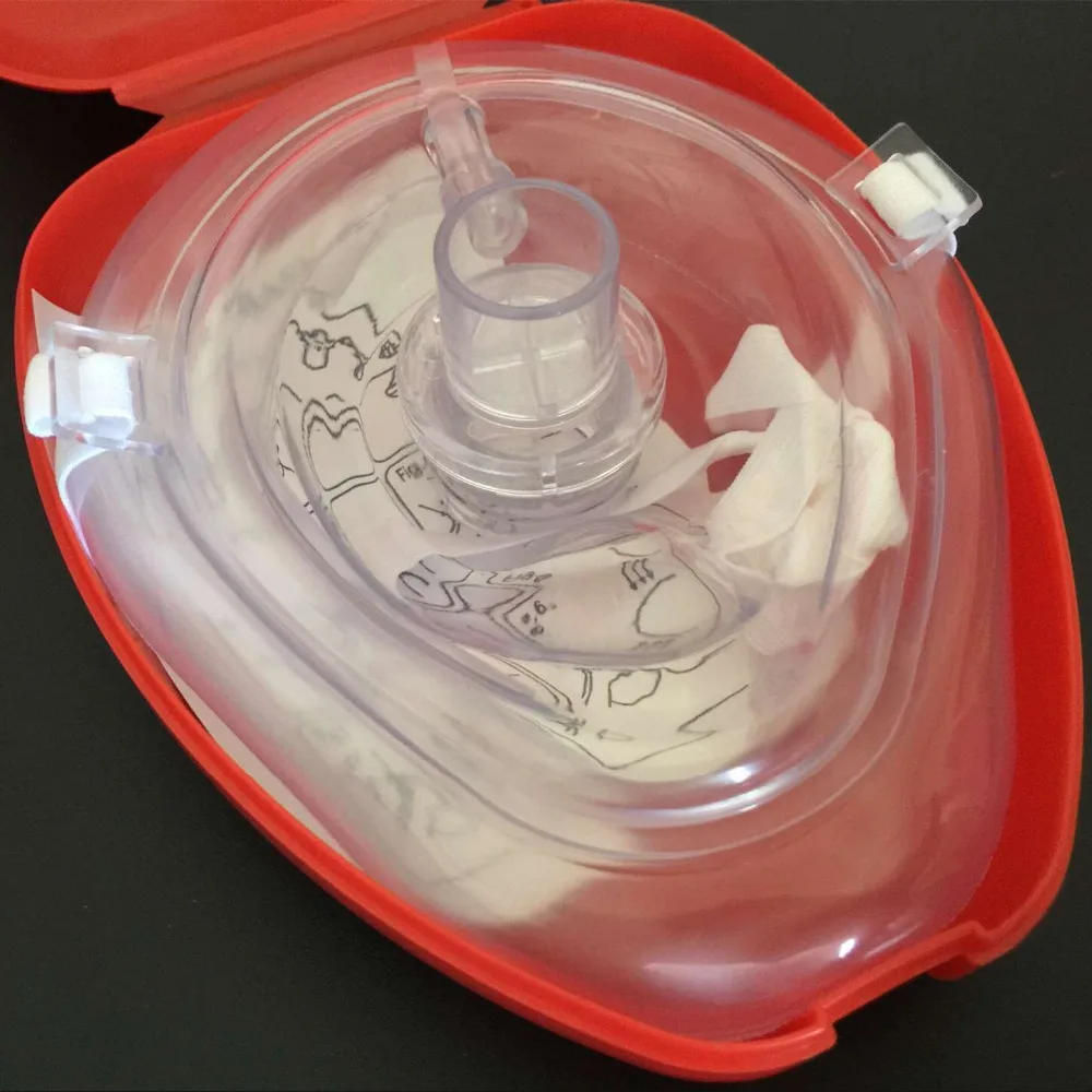 1 шт. реаниматор CPR спасательные Маски Рот в рот с односторонним клапаном для первой медицинской помощи