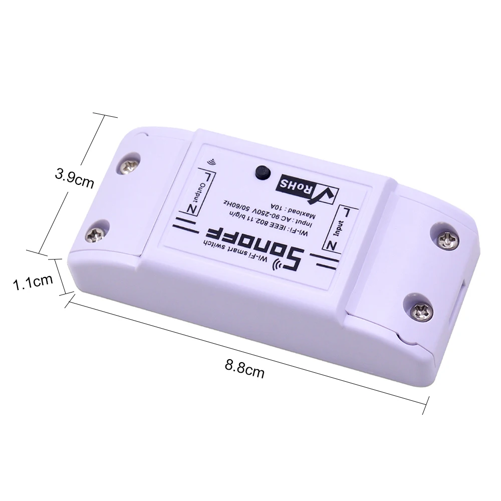 10 шт. Itead Sonoff Basic переключатель Wi Fi Беспроводной дистанционного DIY автоматический