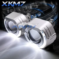 bixenon projector lenses for headlights angel eyes lens retrofit 2 5 inch mini 8 0 h1 hid led lamp h4 h7 car lights accessories