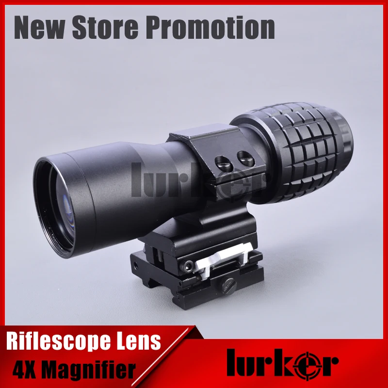 Тактический страйкбол 4X Magnifie Riflescopes увеличительный фокус регулируется с