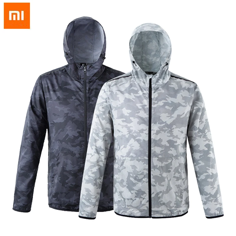 Новая Солнцезащитная одежда Xiaomi ULEEMARK модная камуфляжная Пара моделей ветровка
