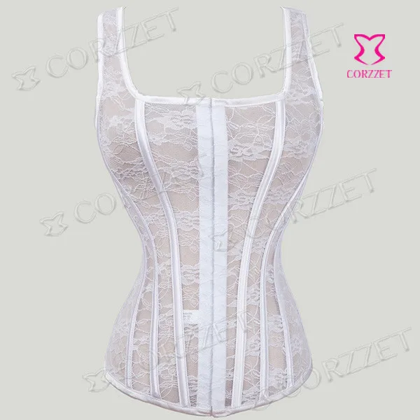 XS-XXL, сексуальный прозрачный цветочный белый кружевной корсет, бюстье, топы Corpetes E Espartilhos, женские корсеты и бюстье, свадебное белье