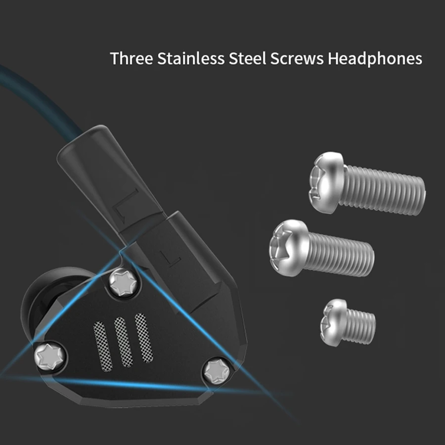 Новый плотным верхним ворсом KZ ZS6 2DD + 2BA блок гибридные наушники вкладыши стерео