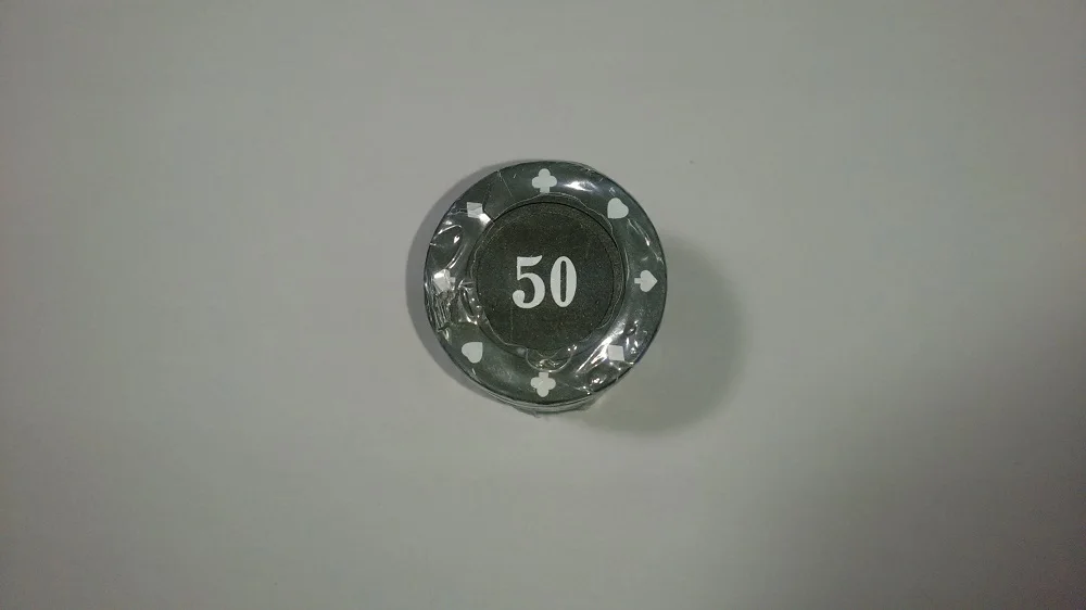 Бесплатная Доставка Новый 4 г * 0.4 см Техас Фишки Для Покера 100 Шт./лот С Пяти