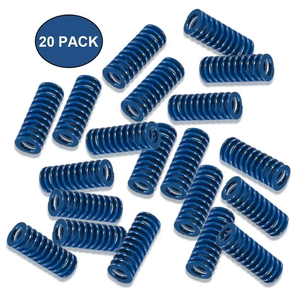 

3D Printer Motherboard 20 Pcs Compression Springs 8 x 20 mm for Creality CR-10 Ender 3 Heatbed Springs Bottom Connect Leveling